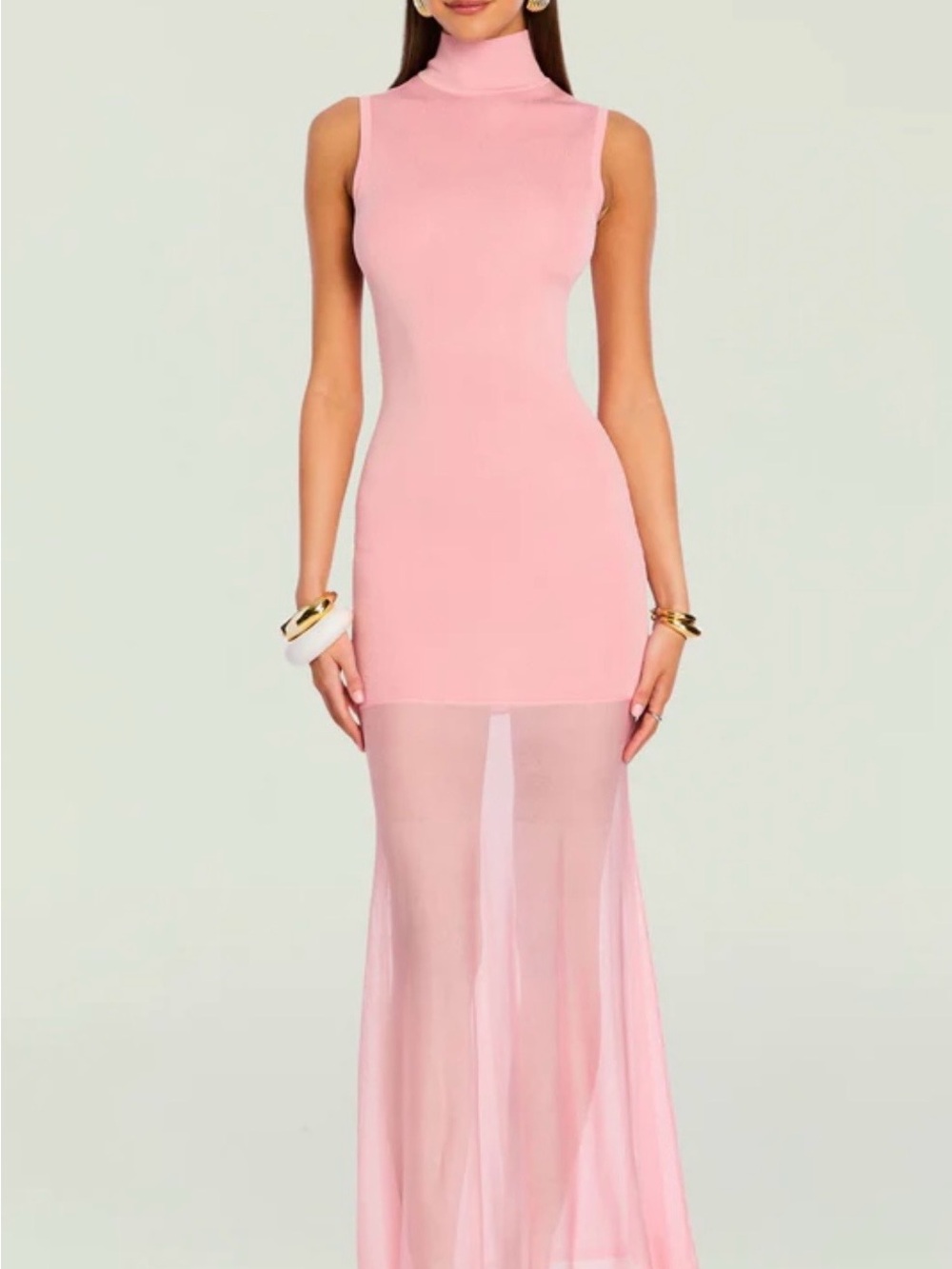 SER.O.YA Amine Knit Maxi Dress Sz S